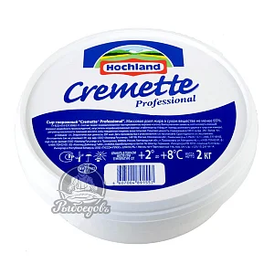 Сыр творожный cremette 2кг