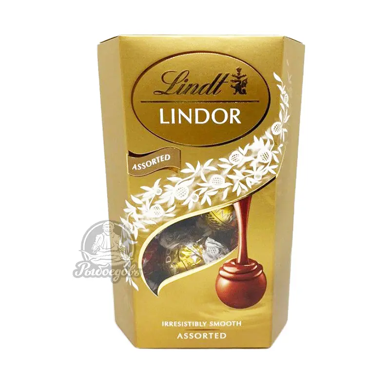 Ассорти конфет из шоколада Линдор с молочный начинкой 200гр