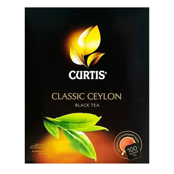 Чай чёрный Curtis 100 пакетиков