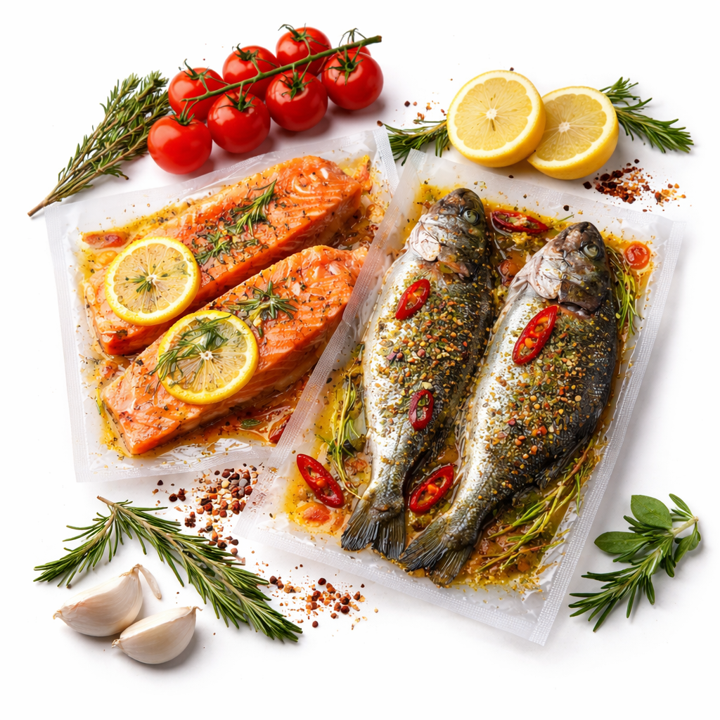 Рыба в маринаде для гриль и запекания