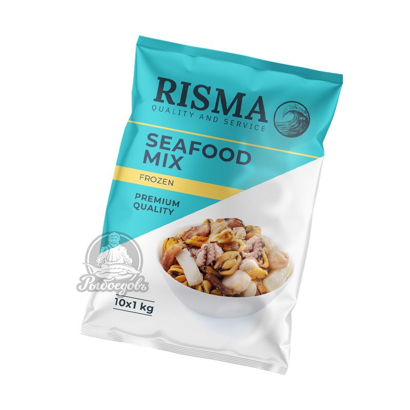 Морской коктейль мороженый Risma 1кг