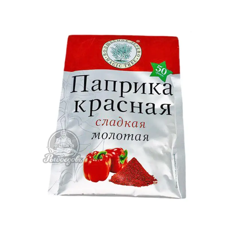 Паприка красная молотая сладкая 50гр Паприка красная молотая сладкая 50гр