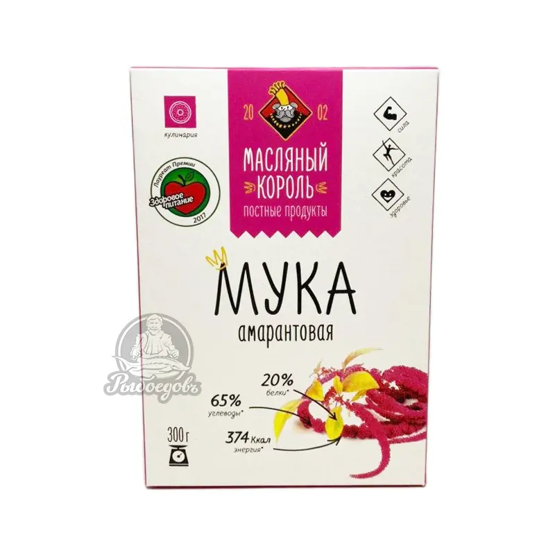 Амаратонтовая мука Масляной король 300гр Амаратонтовая мука Масляной король 300гр