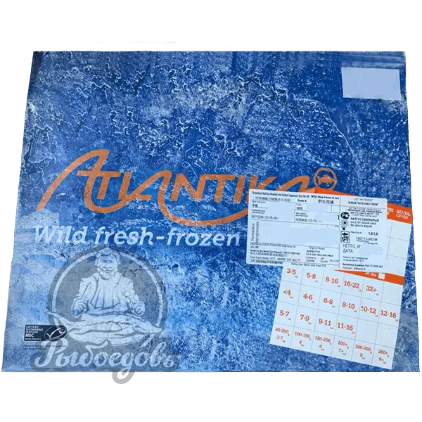 Палтус Atlantika вес коробки 6кг Палтус Atlantika вес коробки 6кг