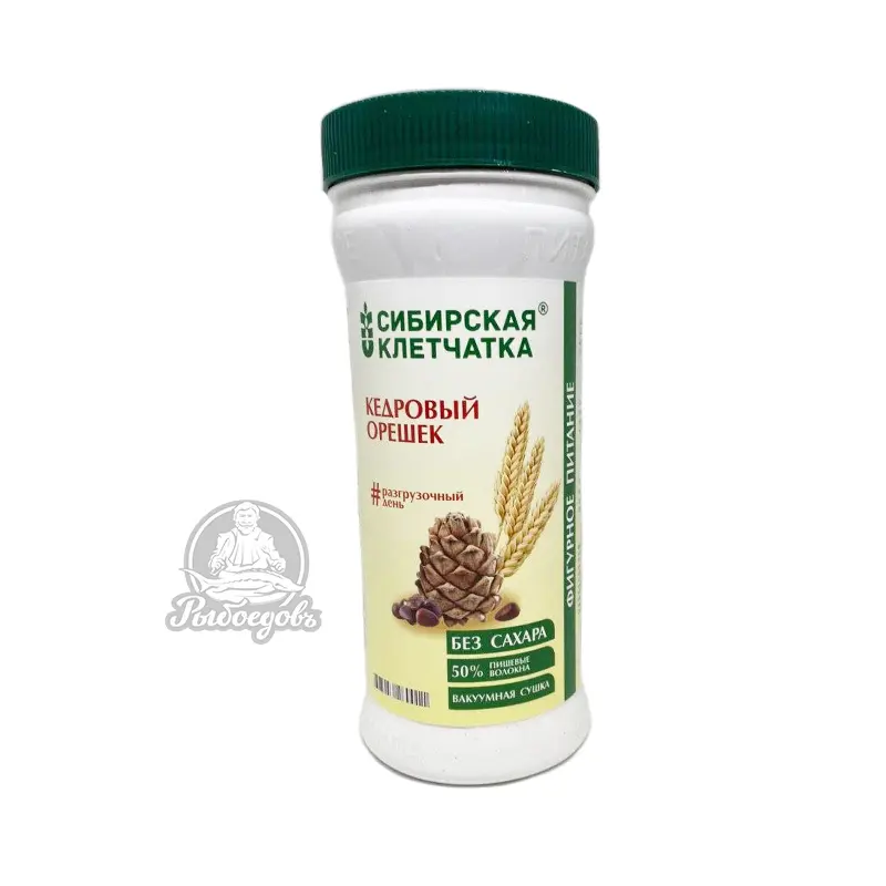 Сибирская Клетчатка Кедровый орешек 280гр. Сибирская Клетчатка Кедровый орешек 280гр.