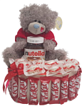 Мишка романтик с nutella, rafaello и kit-kat Мишка романтик с nutella, rafaello и kit-kat
