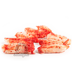 Мясо камчатского краба, 1-я фаланга, без панциря (вес краба 1кг) 2024г.