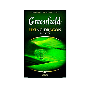 Чай  зелёный "Greenfield Flying Dragon" 200гр Чай  зелёный "Greenfield Flying Dragon" 200гр