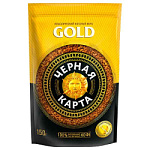 Кофе натуральный растворимый сублимированный «Черная Карта» “Gold” 150гр Кофе натуральный растворимый сублимированный «Черная Карта» “Gold” 150гр