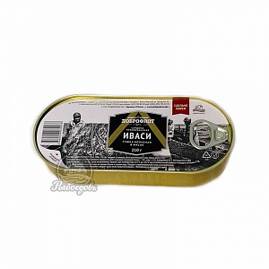 Иваси Доброфлот (тушка копченая в масле) 210г Иваси Доброфлот (тушка копченая в масле) 210г