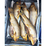 Карась горячего копчения 300-500гр  premium тушка б/г Карась горячего копчения 300-500гр  premium тушка б/г