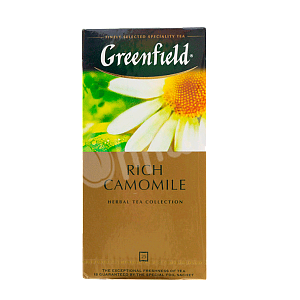 Чай "Ромашка, яблоко, корица Greenfield" 25пак