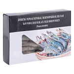 Креветки тигровые черные свежемороженые целые 8/12 1кг Креветки тигровые черные свежемороженые целые 8/12 1кг