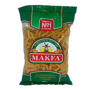 Макароны Рожки МAKFA  400г