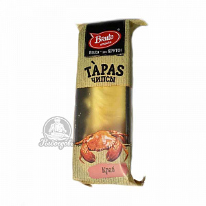 Чипсы со вкусом краба BRUTO 75г Чипсы со вкусом краба BRUTO 75г