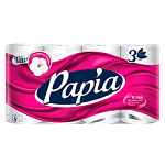 Туалетная бумага Papia 3х слойная Туалетная бумага Papia 3х слойная