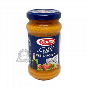 Соус на основе растительных масел песто россо с Томатами и Базиликом Barilla 190гр Соус на основе растительных масел песто россо с Томатами и Базиликом Barilla 190гр