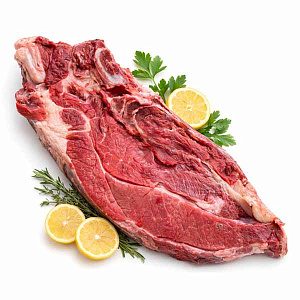 Шея говядины Premium с костью охлаждённая 1,5–2 кг