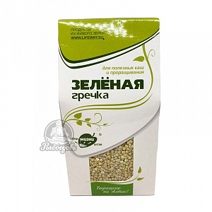 Гречка зелёная Продукты из живого зерна 500гр Гречка зелёная Продукты из живого зерна 500гр