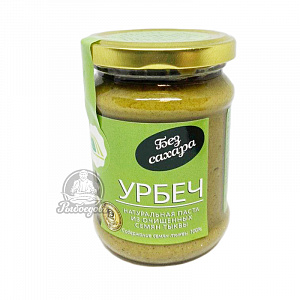 Урбеч натуральная паста из семян тыквы 280гр Урбеч натуральная паста из семян тыквы 280гр