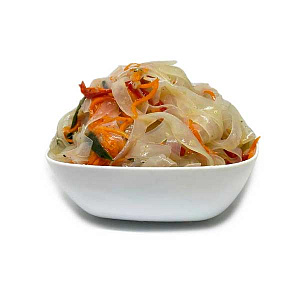 Салат Широкая лапша (чечевичная)