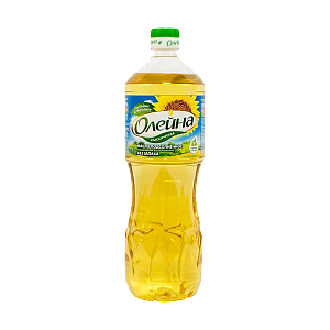 Масло подсолнечное рафинированное Олейна 1л