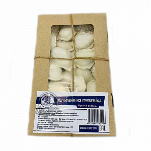 Пельмени из гребешка ручная работа 500гр.