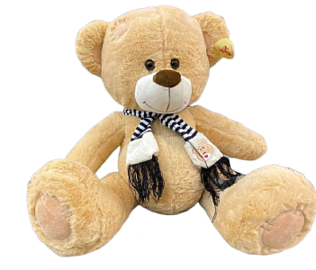 Плюшевый мишка Тедди, бежевый. 80 см