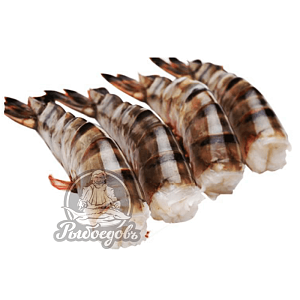 Тигровые креветки без головы Бангладеш PREMIUM 13/15