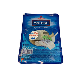 Филе сельди Матиас в масле 125г Филе сельди Матиас в масле 125г