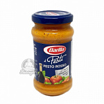 Соус на основе растительных масел песто россо с Томатами и Базиликом Barilla 190гр Соус на основе растительных масел песто россо с Томатами и Базиликом Barilla 190гр