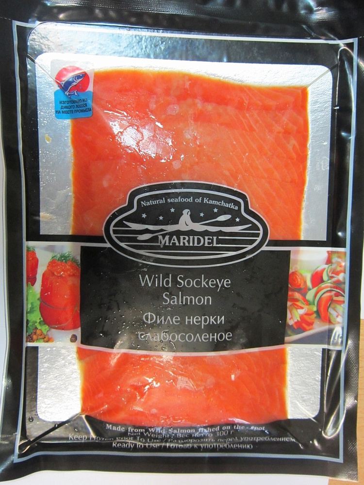 Филе нерки слабосоленое 200гр