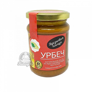 Урбеч натуральная паста из ядер абрикосовой косточки 280гр Урбеч натуральная паста из ядер абрикосовой косточки 280гр