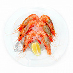 Креветки северные  "Беломорский рыбак" сухие, дикие 90-120, варено-мороженные, судовая заморзка Креветки северные  "Беломорский рыбак" сухие, дикие 90-120, варено-мороженные, судовая заморзка