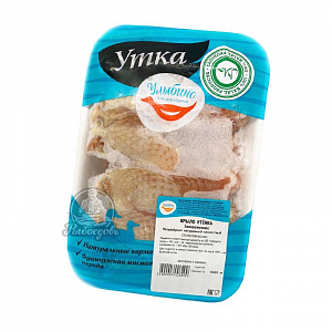 Крыло утенка замороженное 2 фаланги Улыбино 0,6-0,9кг Крыло утенка замороженное 2 фаланги Улыбино 0,6-0,9кг