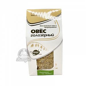 Овёс голозерный Продукты из живого зерна 500гр Овёс голозерный Продукты из живого зерна 500гр