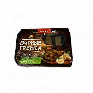 Барные гренки ржано-пшеничные со вкусом холодца и хрена 90г