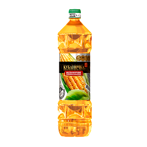Масло кукурузное  "Кубаночка рафинированное" 1л Масло кукурузное  "Кубаночка рафинированное" 1л
