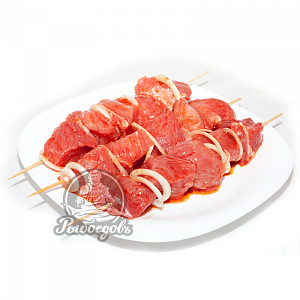 Шашлык из печени говядины Шашлык из печени говядины