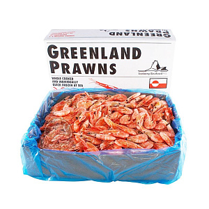 Креветки гренландские в/м 90-130 5кг. Креветки гренландские в/м 90-130 5кг.