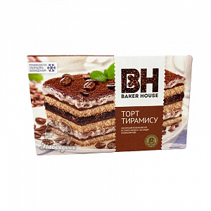 Торт Тирамиссу BH BAKER HOUSE 350гр Торт Тирамиссу BH BAKER HOUSE 350гр