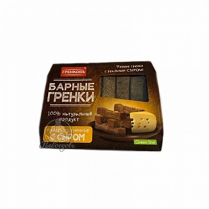 Барные гренки с ржано-пшеничным сыром 90г Барные гренки с ржано-пшеничным сыром 90г