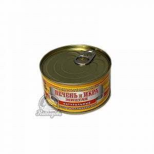 Печень и икра минтая 120г Печень и икра минтая 120г