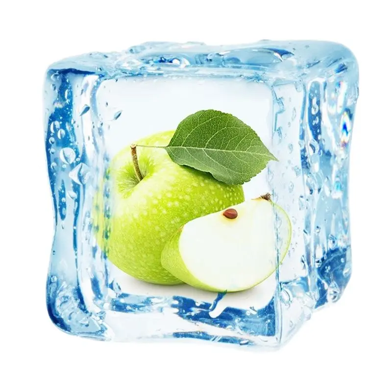 Яблоки замороженные кубики