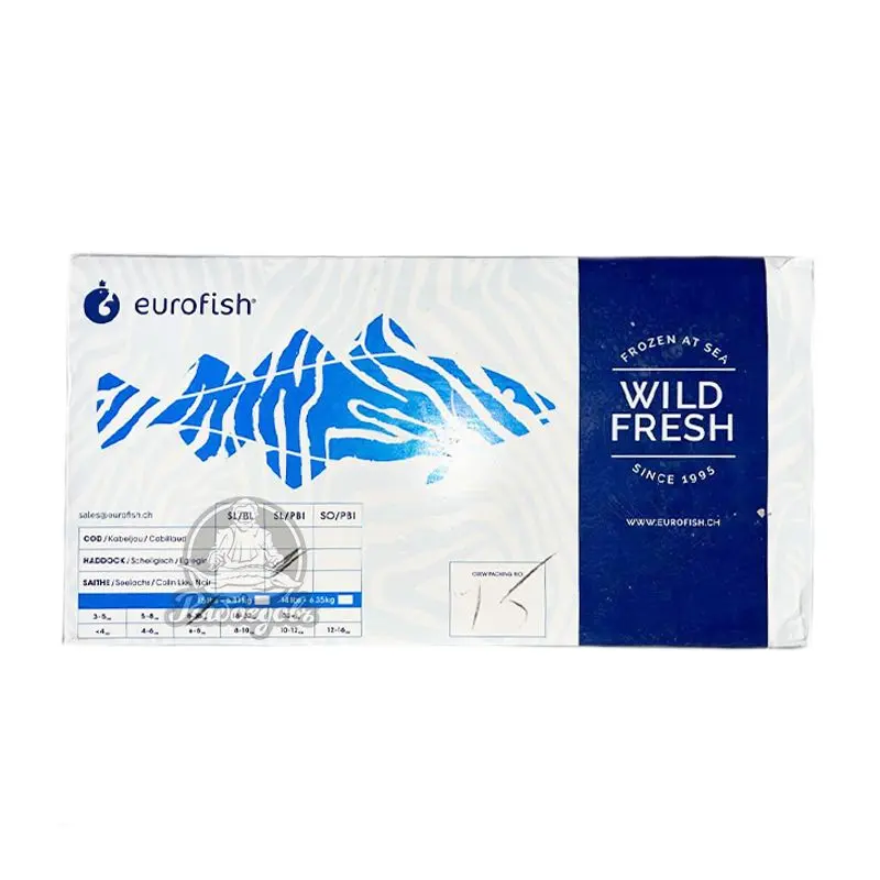 Филе пикши Eurofish судовая заморозка 6,81кг