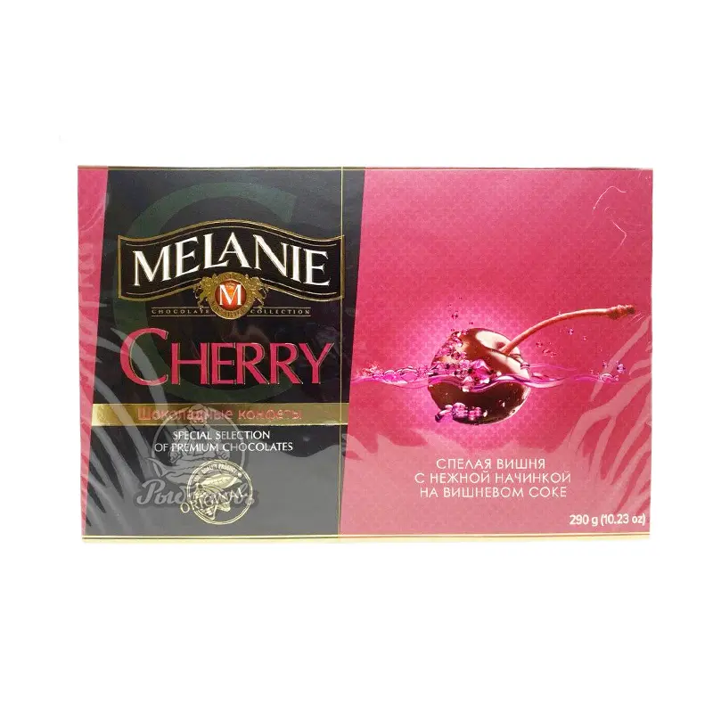 Спелая вишня с нежной начинкой на вишнёвом соке MelanLe Cherry 290гр