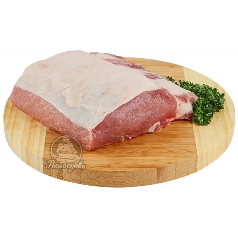 Корейка свиная охлажденная без кости вес 1,5-2,5кг
