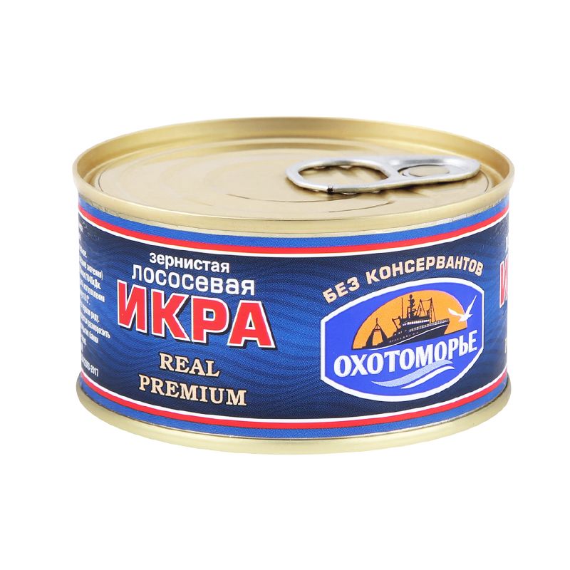 Икра горбуши зернистая Premium 140гр. Икра горбуши зернистая Premium 140гр.