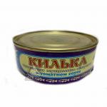 Килька приморская неразделанная обжаренная в томатном соусе 240гр. Килька приморская неразделанная обжаренная в томатном соусе 240гр.