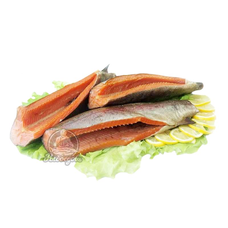 Чавыча, филе на коже, холодного копчения 2-3 кг Чавыча, филе на коже, холодного копчения 2-3 кг